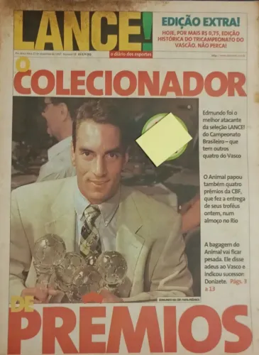 Jornal Lance, O colecionador Edmundo