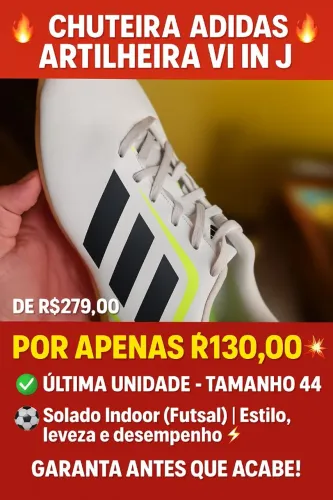 Chuteira Adidas - Futsal - 44