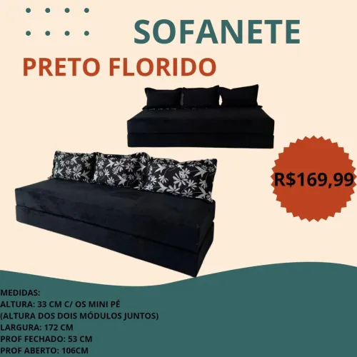 Sofá cama , você que vai receber visita no Natal se antecipe antes que acabe