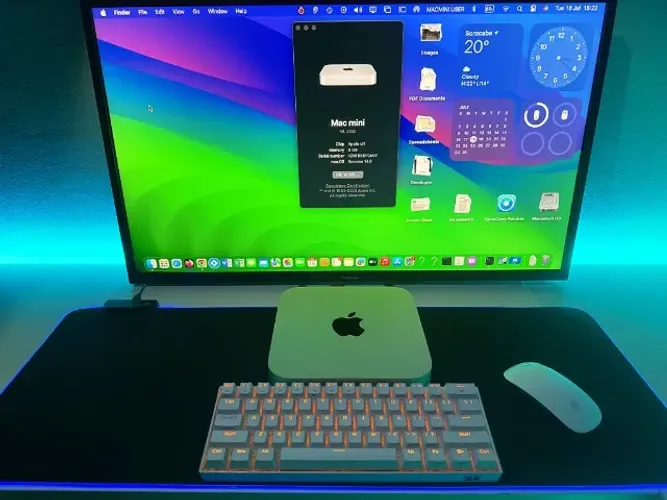 MacMini M1 - 8GB RAM - 256GB SSD - IMPECÁVEL - a caixa
