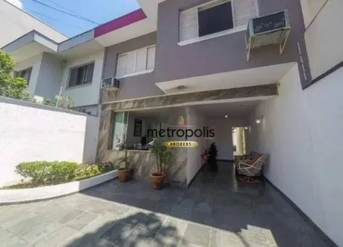 Sobrado para alugar, 168 m² por R$ 10.102,61/mês - Vila Santa Teresa - Santo André/SP