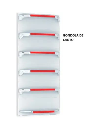 PRATELEIRAS E GONDOLAS PARA EXPOSIÇÃO DE PRODUTOS! GOND CANTO A PARTIR DE R$ 487,00
