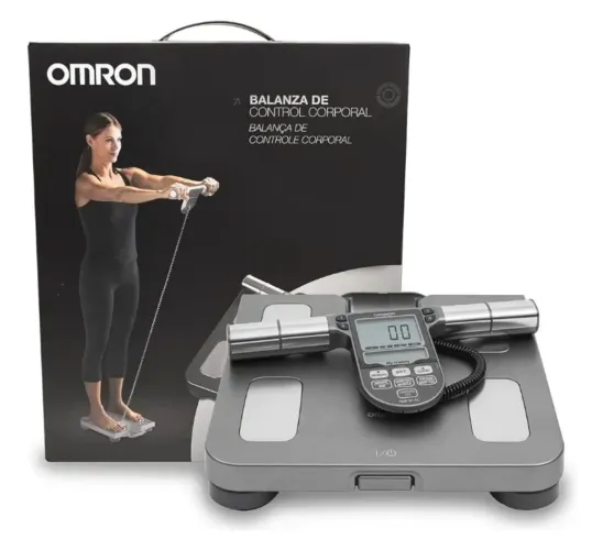 Balança Omron de controle corporal Bioimpedância 