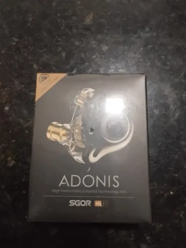 Fone In Ear Monitor Sgor ADONIS - 3.5mm - Lacrado