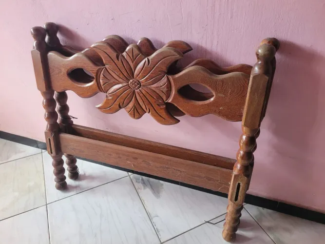 Cama de solteiro completa