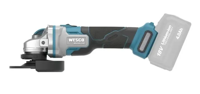 Esmerilhadeira a bateria 4.1/2 S/ Bat Wesco WS2890.9 Azul