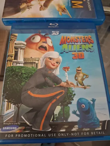 Monsters vs Aliens bluray 3d