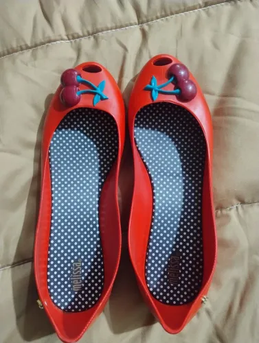 Sapatilha Melissa Ultra girl Cherry Vermelha