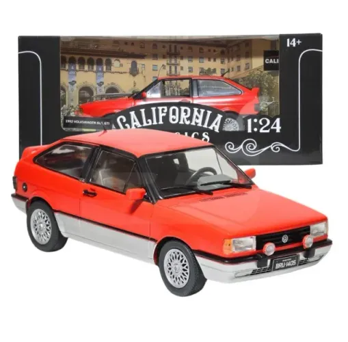 Miniatura Volkswagen Gol GTI 1992 escala 1/24 California Classics