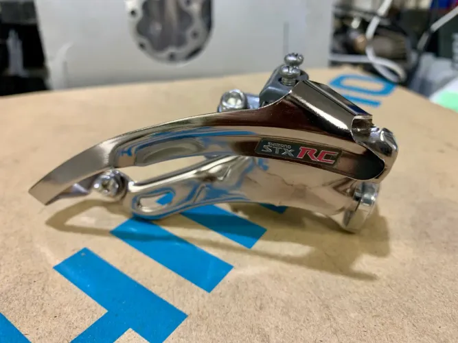 Cambio dianteiro Shimano STX RC novo sem uso vintage