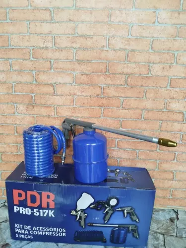 Tenha Tudo à Mão: Kit de Acessórios PDR com 5 Peças para Seu Compressor