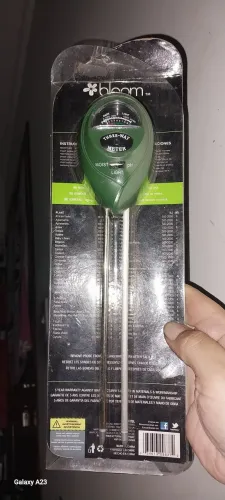 Medidor de umidade Ph Solo 3 em 1 detector luz jd solar