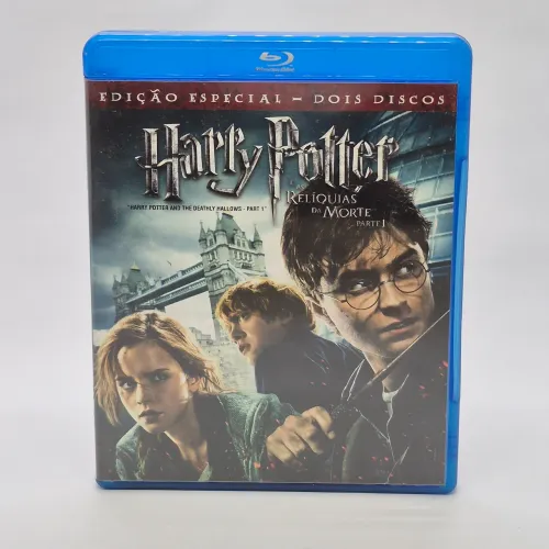 Blu-ray Duplo- Harry Potter e as Relíquias da Morte - Parte 1 (Ed. Especial)