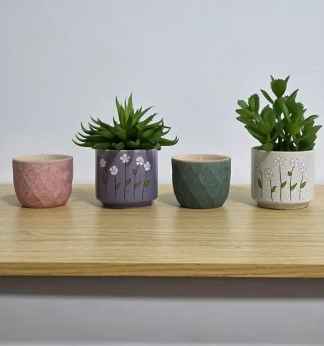 Conjunto de peças decorativas novas JANE - 8 itens