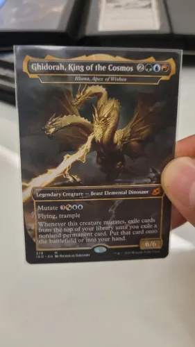 Carta MTG Ghidorah, King of the Cosmos - Iluna, Apex of Wishes NM