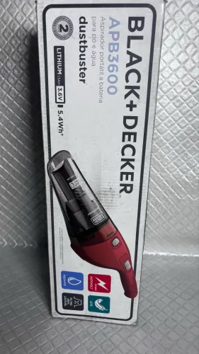 Aspirador de pó e água black and Decker 