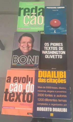 Livros Coleção sobre Propaganda, Publicidade e Comunicação 