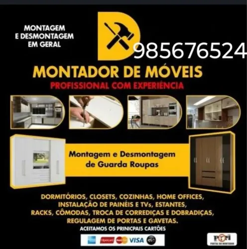 Montador de Móveis _Desmonta e monta