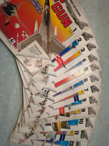 Coleção Top Gun 12 revistas