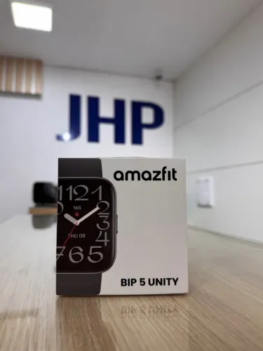 Relógio Xiaomi SmartWatch Amazfit Bip 5 Unity Preto - Novo - Parcela Sem Juros - Curitiba