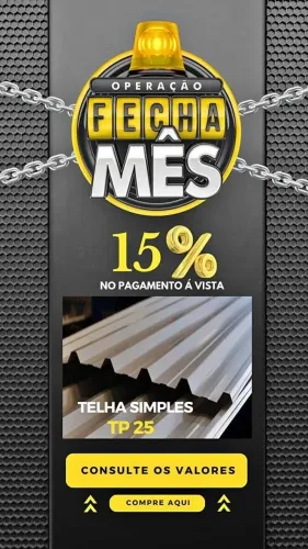 TELHA TRAPÉZIO 25