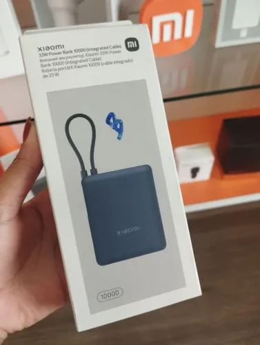 Carregador Portátil Xiaomi 10000mAh 33W - Novo