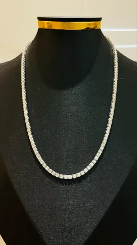 Colar Riviera Diamond White - LIQUIDANDO!