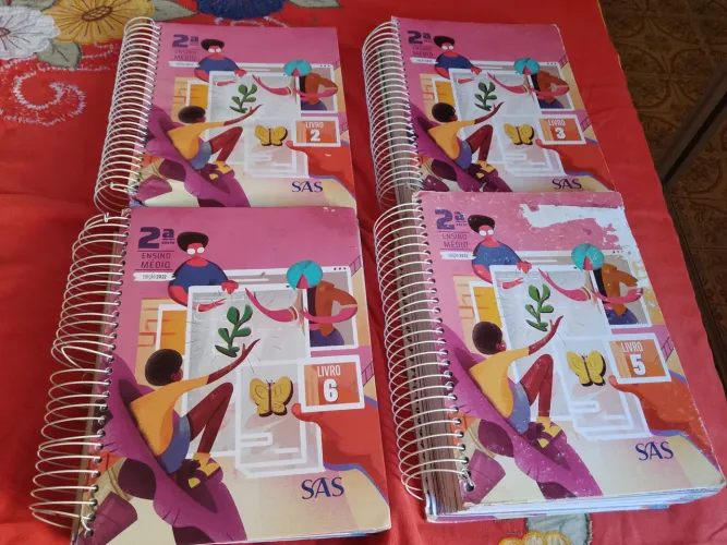 Livro da 2 serie do 2 grau da editora SAS