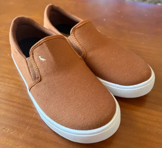 Tênis Reserva - Slip On Marrom Infantil 