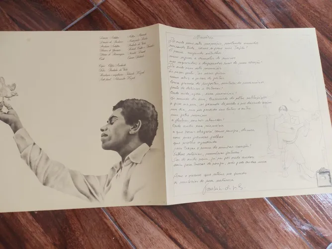 Disco vinil Paulinho da Viola sem avarias 