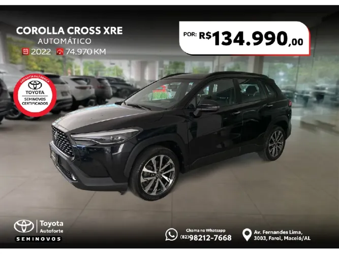 Toyota Corolla Cross XRE 2.0 16V Flex AUT 2022