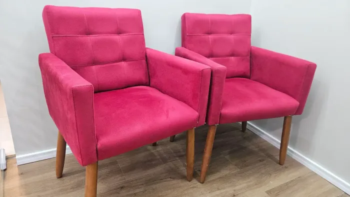 Poltronas em Suede(aveludado)