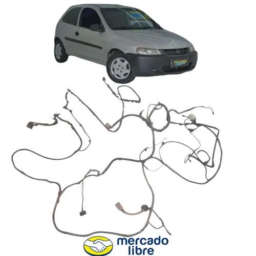 Chicote Carroceria Chevrolet Celta 2003 Duas Portas