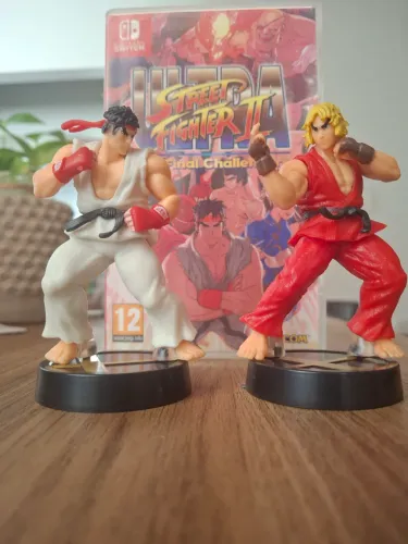 Ryu e Ken street fighter action figures