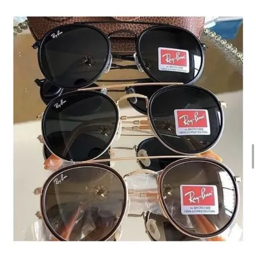 Óculos de Sol Ray-Ban Round Double Bridge - UV 400 e Lentes de Alta Qualidade