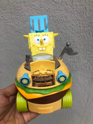 Brinquedo Imaginext Do Bob Esponja, Carro-hambúrguer 
