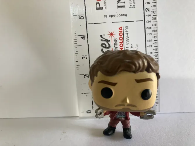 Chaveiro Funko Senhor das estrelas Star Lord Pop Guardiões Galaxia