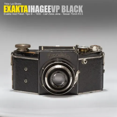 Rara câmera EXAKTA VP Tipo B (1935) Jhagee Dresden