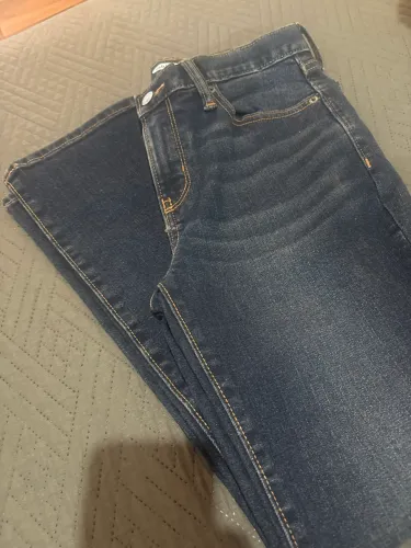 Calça jeans reta infantil TAM 12