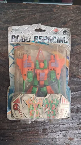Boneco Robo Antigo ainda lacrado 