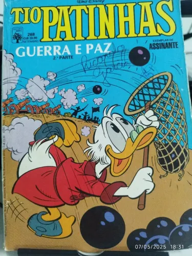 Tio Patinhas - Guerra e Paz - Edição 268 - Setembro