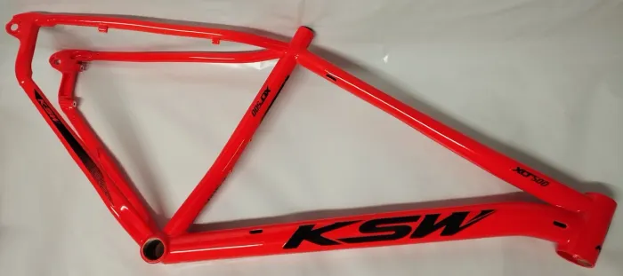 Quadro de Bicicleta KSW XLT500 29" Laranja Boost Tam: 19" Novo