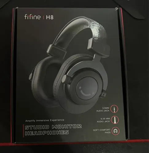 Headphone Studio Monitor Fifine H8. NOVO!