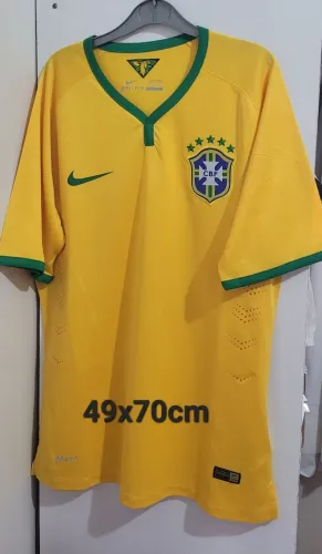 Camisa do Brasil 2014 Neymar - Nike - Tamanho G slim - Nova