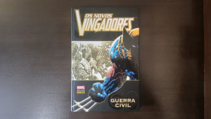 Novos Vingadores - Guerra Civil - Marvel Deluxe - HQ Panini