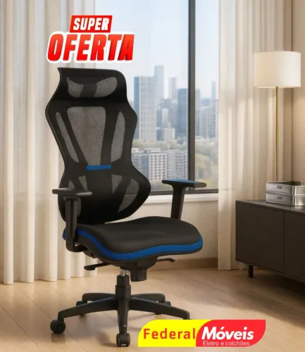 Cadeira Giratória Gamer Vizon - Conforto simples e eficiente para jogar ou trabalhar!