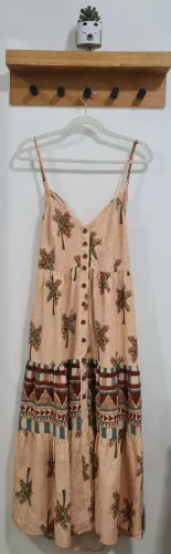Vestido Farm Cropped Pe de Coqueiro com etiqueta