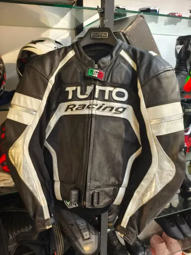 Jaqueta de Couro TUTO Racing 52 Eur com cupim feminina