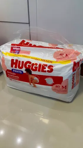 FRALDAS HUGGIES M C/80 UNI.