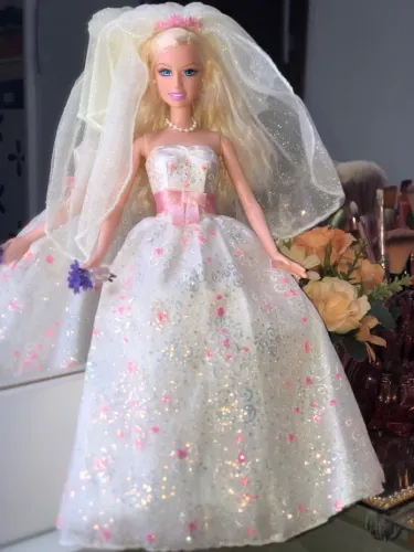 Barbie noiva wedding day 2006 Mattel 